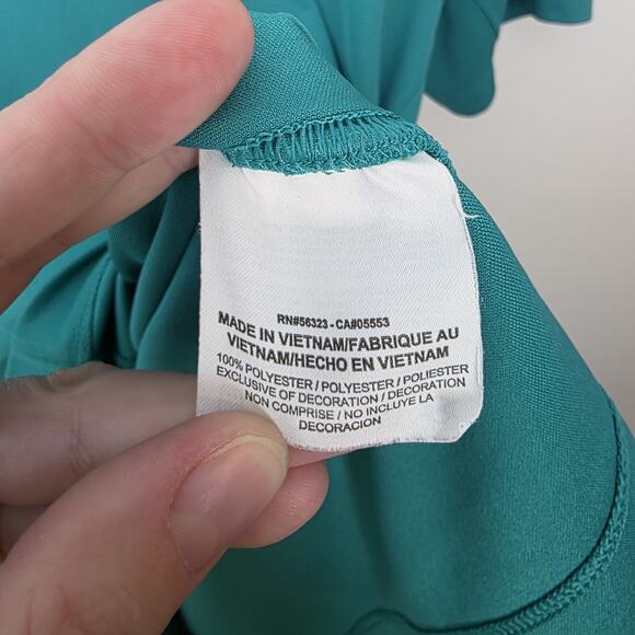 Nike Golf Tour Performance Blue Sporty Athleisure Outdoor Dri-Fit Polo‎ Size XL - Picture 3 of 7